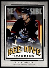 2006-07 Upper Deck Beehive Luc Bourdon Rookie Vancouver Canucks #159