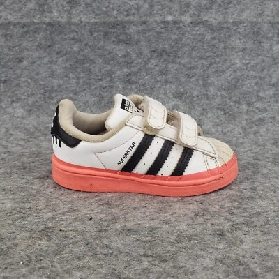Adidas Superstar Pintura Goteo GY3329 Blanco Turbo Niños Zapatos Tenis Talla 7K Foto 1 de 4