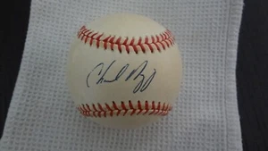 CHARLES NAGY AUTOGRAPHED BASEBALL - Picture 1 of 4