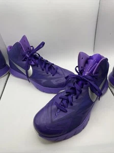 Nike Lunar Hyperquickness Purple 652775-505 Men’s Size 12 - Picture 1 of 11