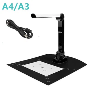 Dokumenten Buchscanner Scanbereich A4/A3 12MP Auflösung Texterkennung Auto-Scan - Bild 1 von 14