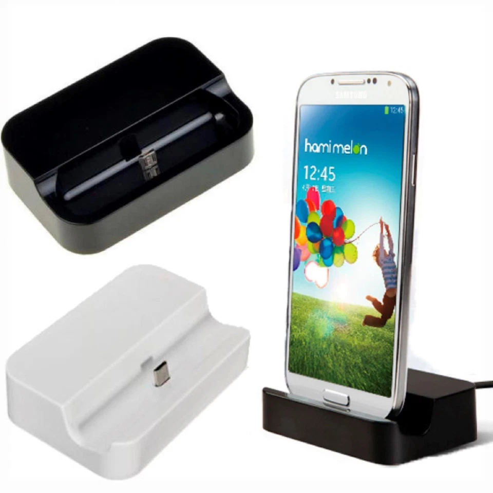 Docking Station per Ricarica e Sincronizzazione dati Smartphone Android 2 colori - Immagine 1 di 4