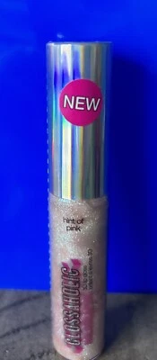 Hard Candy Glossaholic Holographic 3D Lip Gloss #836 Hint Of Pink - Image 1 of 3