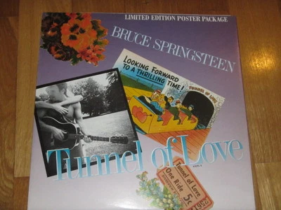 12" BRUCE SPRINGSTEEN UK edition special poster package TUNNEL OF LOVE TWO FOR - Image 1 of 4