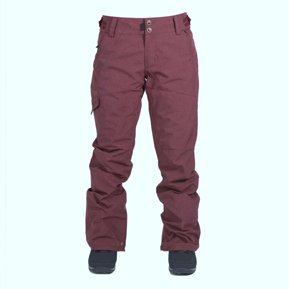 RIDE Women's ROXHILL Snow Pants - Color Burgundy  - Size  Medium - NWT  LAST ONE - Image 1 of 1