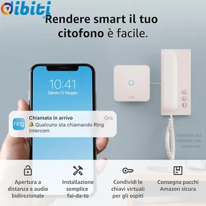 Ring Intercom di Amazon | Trasforma il tuo citofono in un sistema intelligente c - Foto 1 di 13