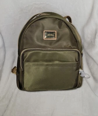 Calvin Klein olive mini backpack - Image 1 of 4