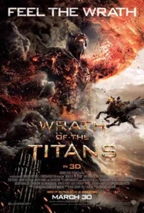 WRATH OF THE TITANS tolles Original D/S 27x40 Filmposter - Bild 1 von 1