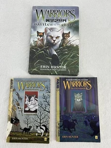 WARRIOR CATS Field Guide BATTLE OF THE CLANS Color Pics  + 2 Manga - Picture 1 of 24