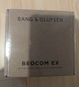 Bang & Olufsen Beocom EX Antraciet MS Black,Active Noice Cancelation Earphones - Picture 1 of 1