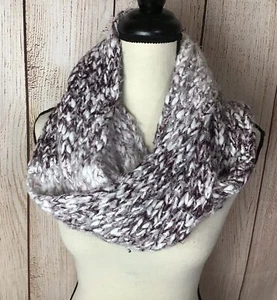 Bufanda de invierno gruesa infinita para mujer Sonoma lentejuelas marrón difusa - Imagen 1 de 5