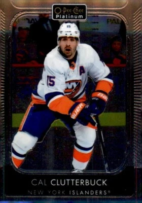 2021-2022 O-Pee-Chee Platinum #95 Cal Clutterbuck New York Islanders - Image 1 of 2