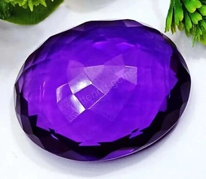 Violet Amethyst Huge 228-231 Ct Oval Cut Natural Loose Certified Gemstone 5MSF - Picture 1 of 6