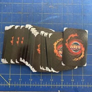 65 Anime cartoon Vintage 2002 Naruto Uzumaki Playing Cards Lot Shonen Jumps VF-M - Picture 1 of 3