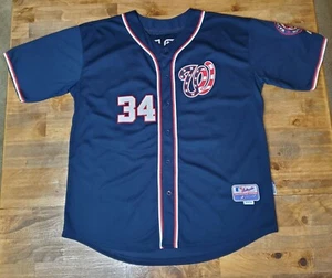 Majestic MLB Washington Nationals Bryce Harper "Stars & Stripes" Jersey Size 54 - Picture 1 of 9