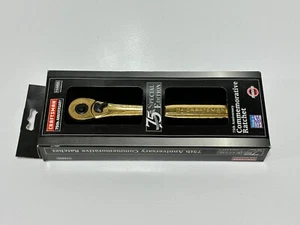 NOS SEARS Craftsman USA 44895 GOLD 75th Anniversary Edition 3/8” Ratchet (Rare) - Picture 1 of 6