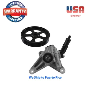 Power Steering Pump With Pulley Fit HONDA ACCORD CROSSTOUR RIDGELINE PILOT & MDX - Picture 1 of 7