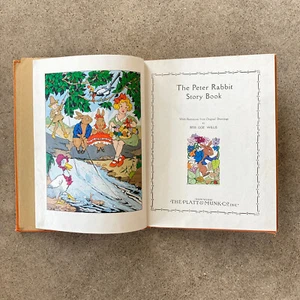 THE PETER RABBIT STORY BOOK by Beatrix Potter, illust. by Bess Goe Willis 1935 - Picture 1 of 12