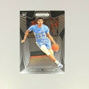 2018-19 Panini Prizm Draft Picks - Cameron Johnson Rookie Card- Tar Heels- #76