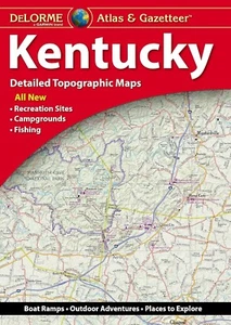 Kentucky State Atlas & Gazetteer, por DeLorme, 5ª Edición 2021 - NUEVO - Imagen 1 de 1