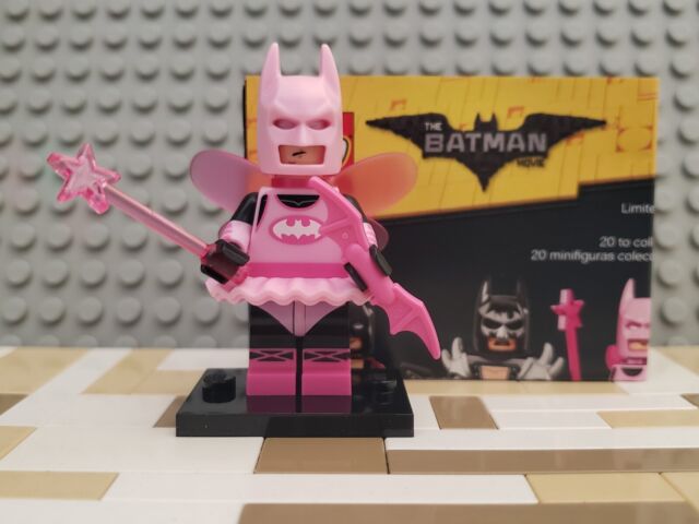 Pink Fairy Batman Lego Keychain