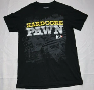 Hardcore Pawn Tru TV Promo Tee Shirt Black Size Small Detroit American Loan  - Picture 1 of 8