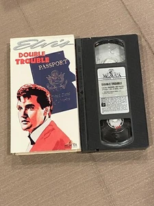 Vintage 1966 Elvis Presley "Double Trouble" VHS Comedy MGM Very Good TESTED - Bild 1 von 3