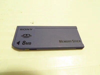 Sony Genuine Memory Stick 8MB MEGABYTE MSA-8A Memory Card, FREE 2-3 Day Ship!!! - Image 1 of 2