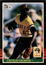 1985 Donruss Cecilio Guante 103 Baseball Cards #357