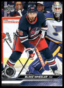 2023-24 Upper Deck #194 Blake Wheeler - Picture 1 of 2