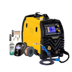 Welding machine LCD DUAL PULSE MIG/MAG/MMA/WIG Lift/MCU/Synergy/CuSi3/VRD MIG 222 - Picture 1 of 8