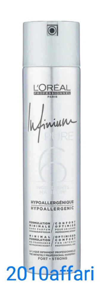 L'ORÉAL L'Oreal Professionnel Infinium Pure 6 Lacca 300 ml Fort Strong