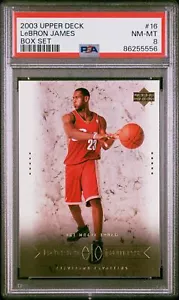2003 Upper Deck Lebron James Box Set #16 Lebron James Box Set PSA 8 - Bild 1 von 2
