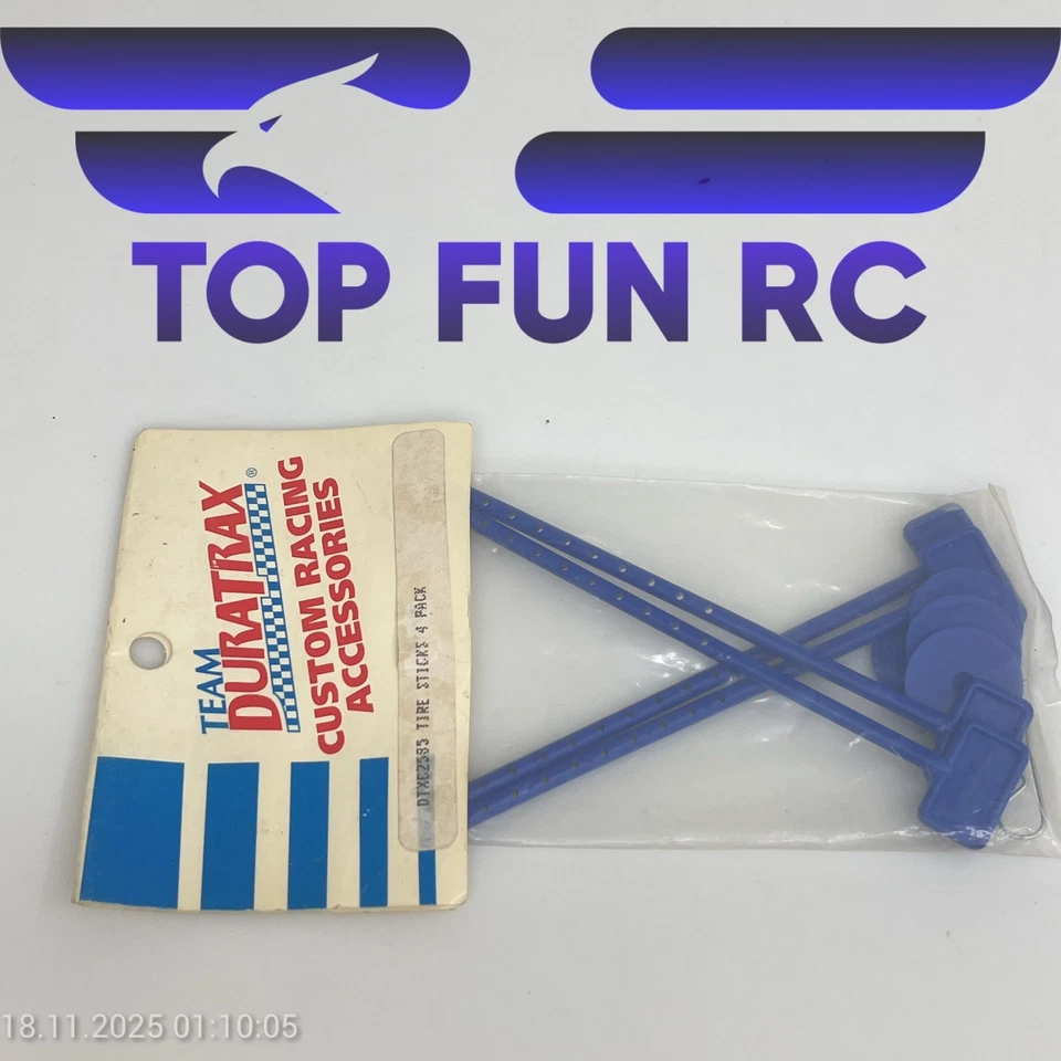 DURATRAX DTXC2585 TIRE STICKS 4 PACK FOR DURATRAX RC ROCK CRAWLER VINTAGE - Image 1 of 1
