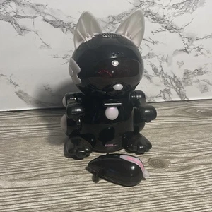 Vintage 2000 Tiger Electronics Sega Meow-Chi Robot Black Cat w/ Mouse Tested EUC - Picture 1 of 5