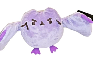 Peluche de murciélago Pusheen gato de Halloween 13" juguete de peluche Kawaii suave coleccionable - Imagen 1 de 9