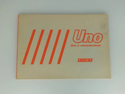 Fiat Uno 1° serie libretto uso e manutenzione - Immagine 1 di 4