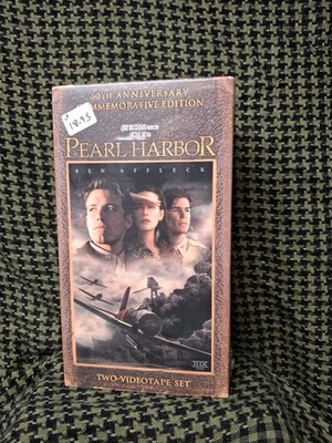 Pearl Harbor (2-Tape Set, VHS, 2001, Widescreen) Brand New Sealed w/ Watermarks Foto 1 de 3
