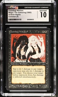 Cuombajj Witches, Arabian Nights mtg. CGC 10 Gem Mint! - Image 1 of 2