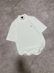 Polo de golf vintage Y2K Nike Dri Fit rétro hype rare blanc taille S - Photo 1/13