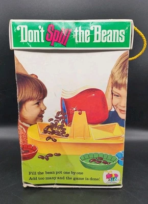 1967 Don't Spill the Beans Game by Schaper Complete in Great Condition with Rope - Image 1 of 4