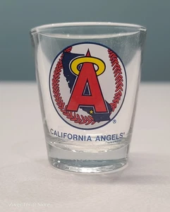 California Angels Vintage 1992 Standard Shot Glass Retired Logo - Picture 1 of 3
