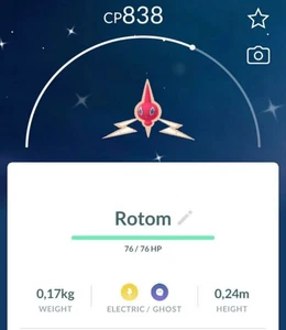 Pokemon ✨Shiny Rotom - P T C - Read Description✨ - Picture 1 of 1
