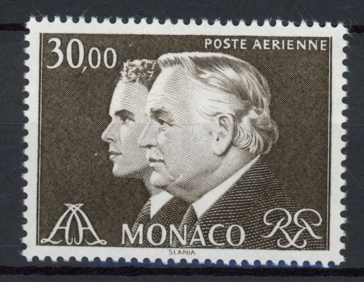 Sello de correo aéreo MNH Mónaco 1984: Royalty - bueno muy fino Foto 1 de 1