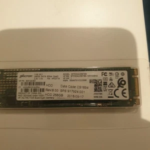 Micron 1100 M.2 2280 256GB SSD Solid State Drive MTFDDAV256TBN HP Laptop - Picture 1 of 6
