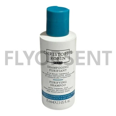 Champú purificador con barro térmico Christophe Robin 2,5 OZ NUEVO SIN CAJA Foto 1 de 2