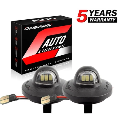 2PC LED License Plate Light Rear Tag Lamp FOR 1991-2010 Ford Explorer Sport Trac - Image 1 of 4