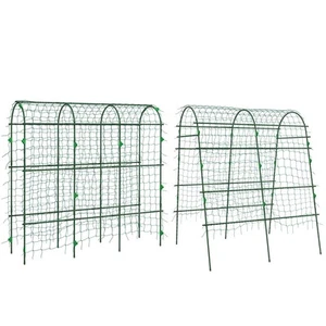 Outsunny Garden Trellis for Climbing Plants Outdoor - Picture 1 of 23