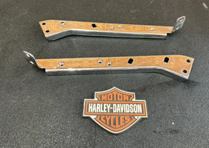 HARLEY-DAVIDSON Road King Right & Left Saddlebag Rail Support Brackets - Imagen 1 de 6