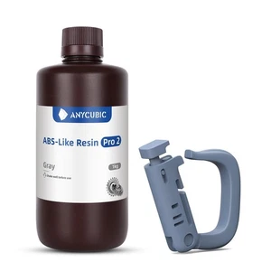 Anycubic ABS-Like Resin Pro 2 Gris 1kg para Impresoras 3D LCD UV - Zdjęcie 1 z 7